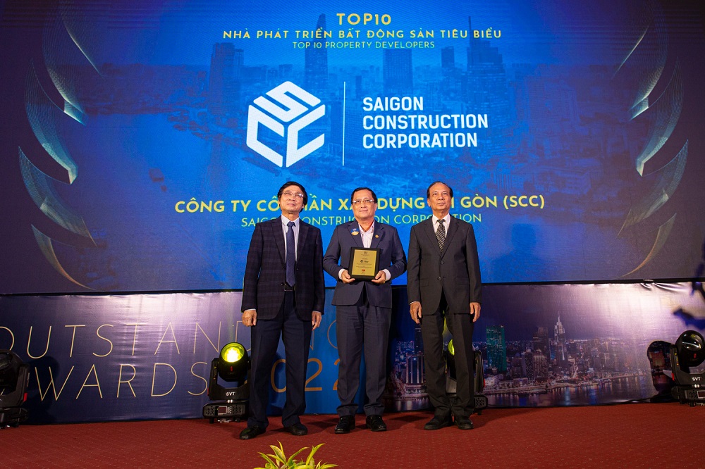 SCC WAS HONORED AS TOP 10 TYPICAL REAL ESTATE DEVELOPMENTS IN VIETNAM 2022