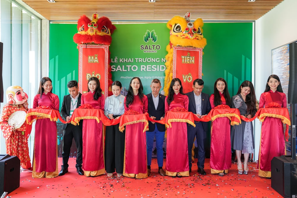 SCC KHAI TRƯƠNG NHÀ MẪU SALTO RESIDENCE